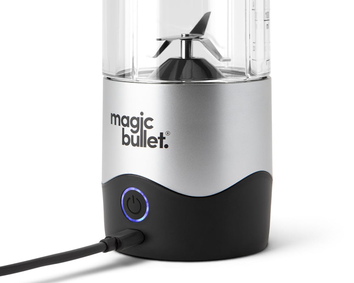 Magic Bullet Blender, Small, Silver, 11 Piece Set