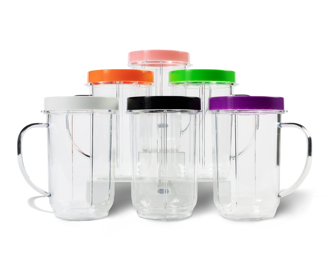 magic bullet party pack mugs on a white background