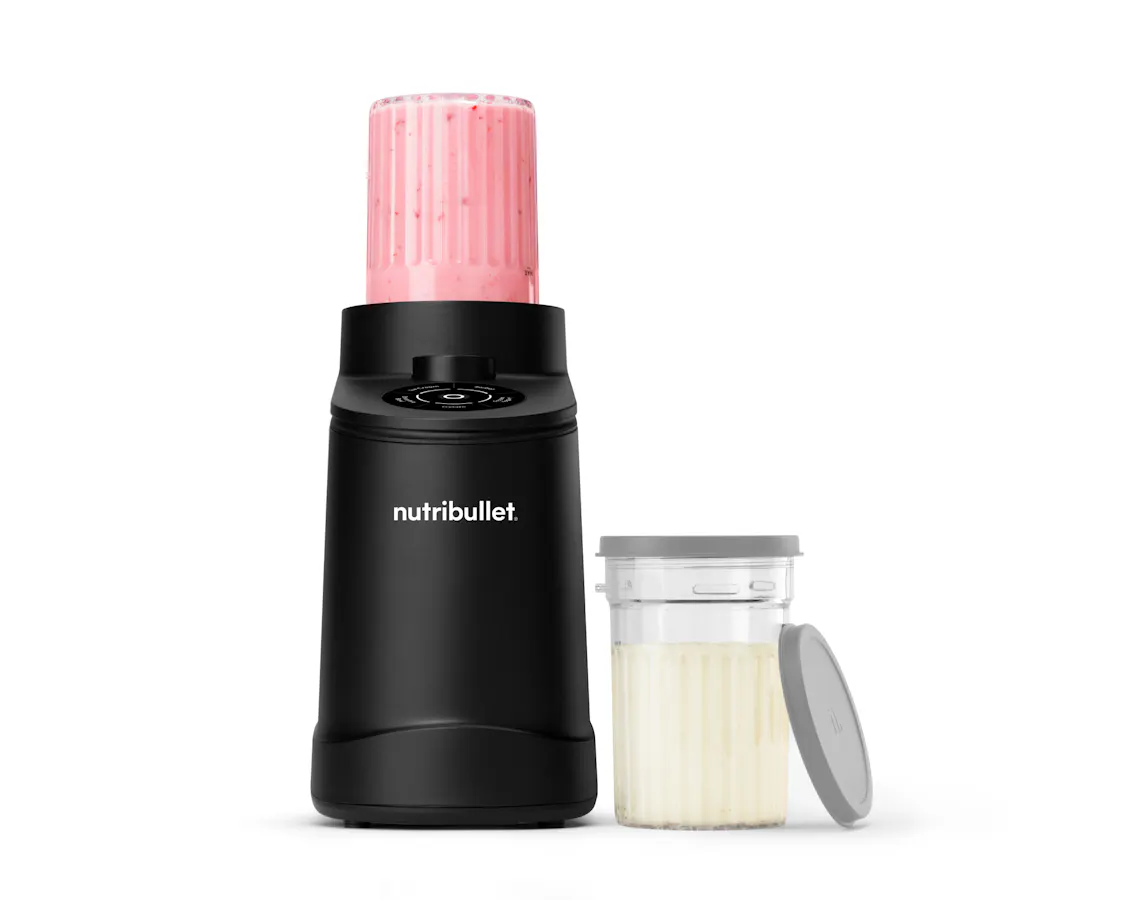 Compact Matte Black nutribullet Chill Ice Cream Maker designed for fast, creamy frozen dessert results at home