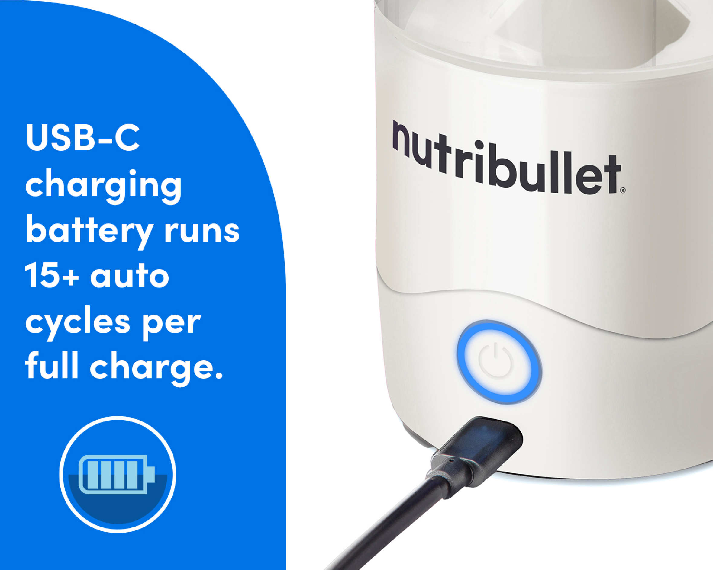 ☆かえで☆ nutribullet GO ニュートリブレットNB03301 ニュートリブレット ゴー ポータブルブレンダー Go Cup2個付き
