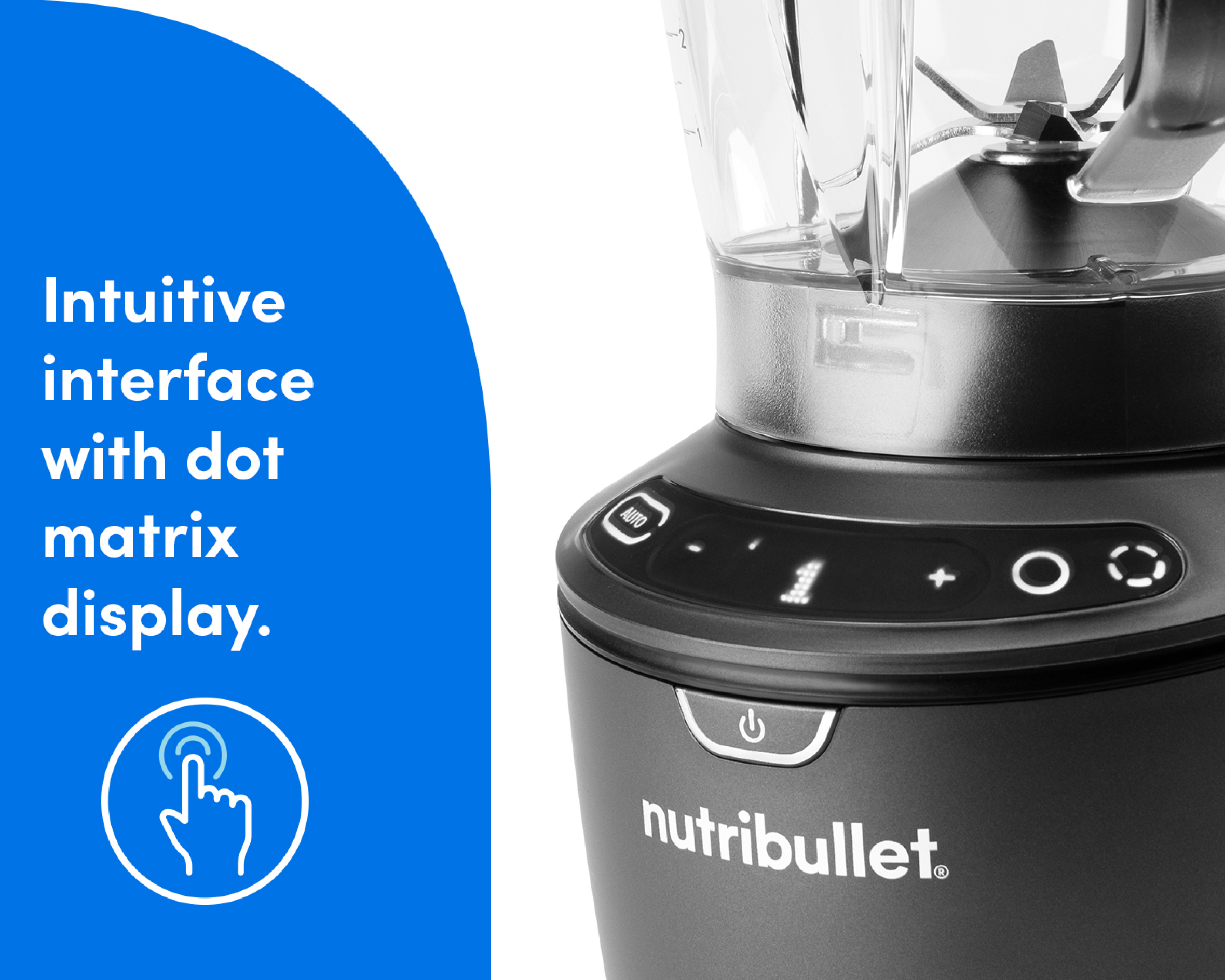 nutribullet SmartSense Blender – 5-speed, full-sized blender