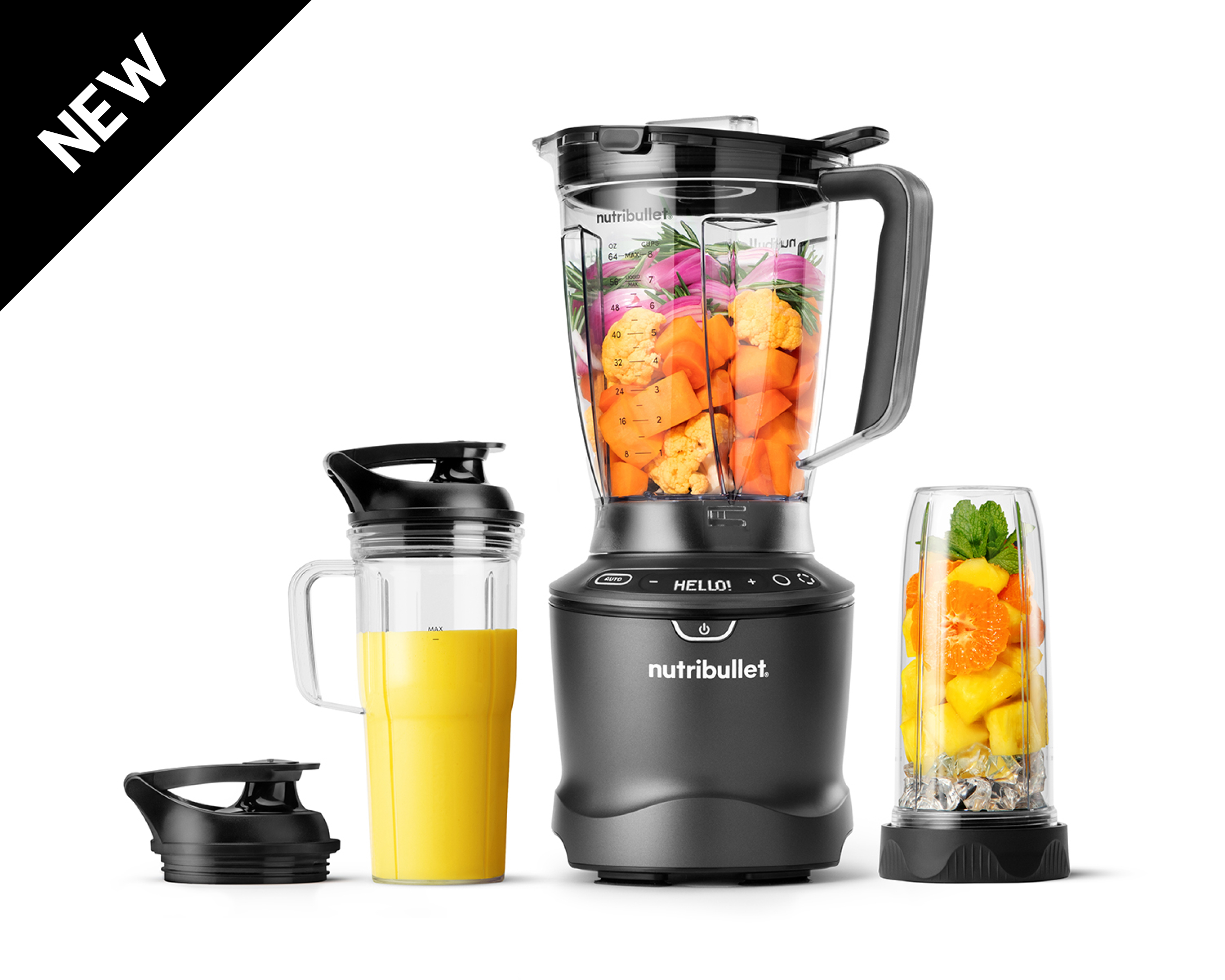 Nutribullet SmartSense Blender Combo Gray