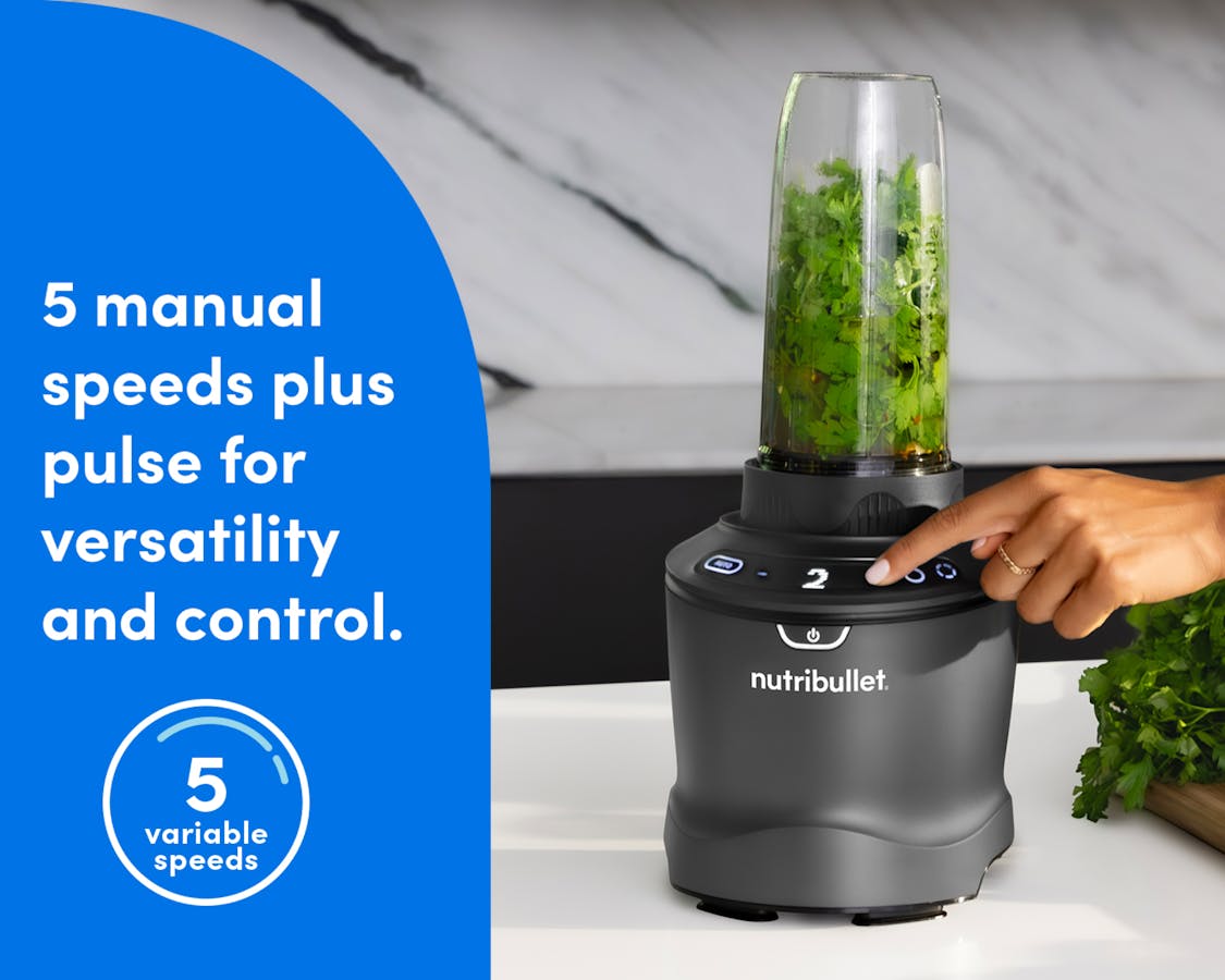 nutribullet SmartSense Blender – 5-speed, full-sized blender