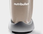 Product preview 5 of 7. Thumbnail nutribullet Champagne with 900 watt motor base on grey background.