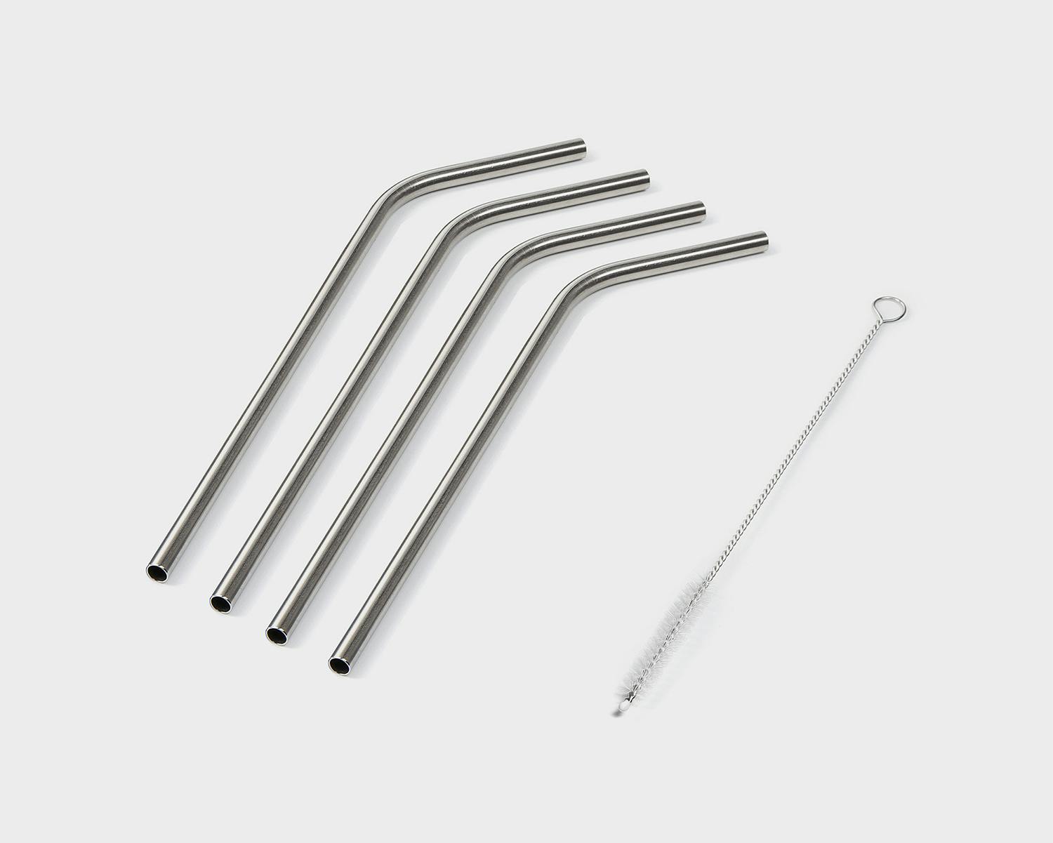 nutribullet 4-Pack Stainless Steel Straws - nutribullet
