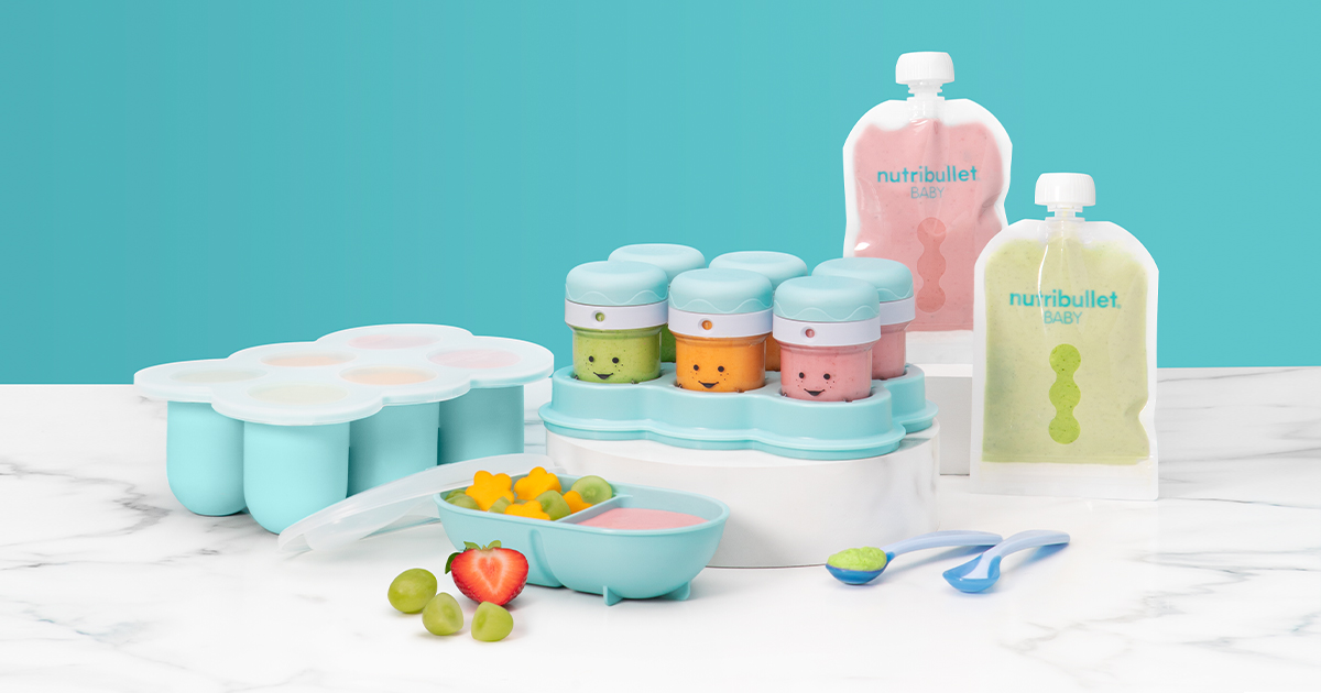 nutribullet Baby & Toddler Meal Prep Kit: Baby Food Storage