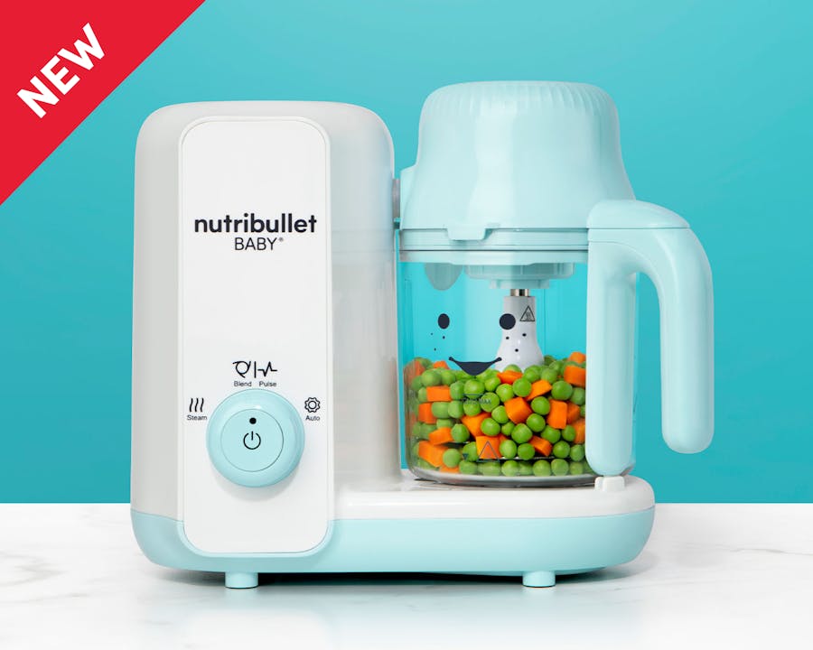 Nutribullet Baby Food Blender 16 Piece NBY10100 – Blue / White