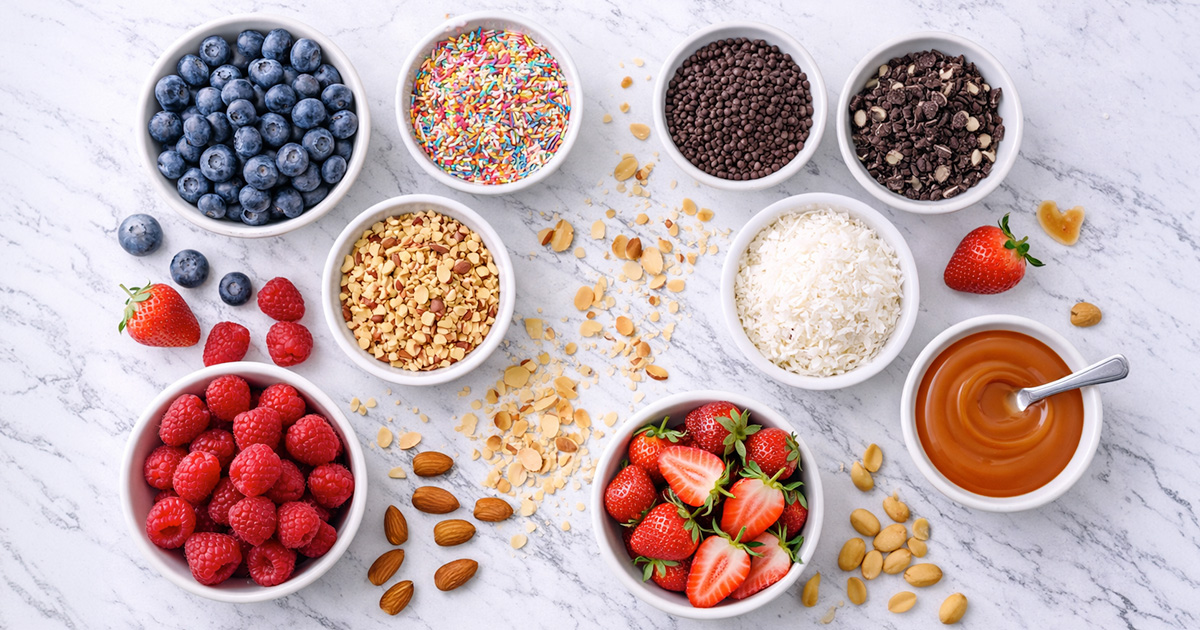 Best Ice Cream Toppings for Homemade Desserts