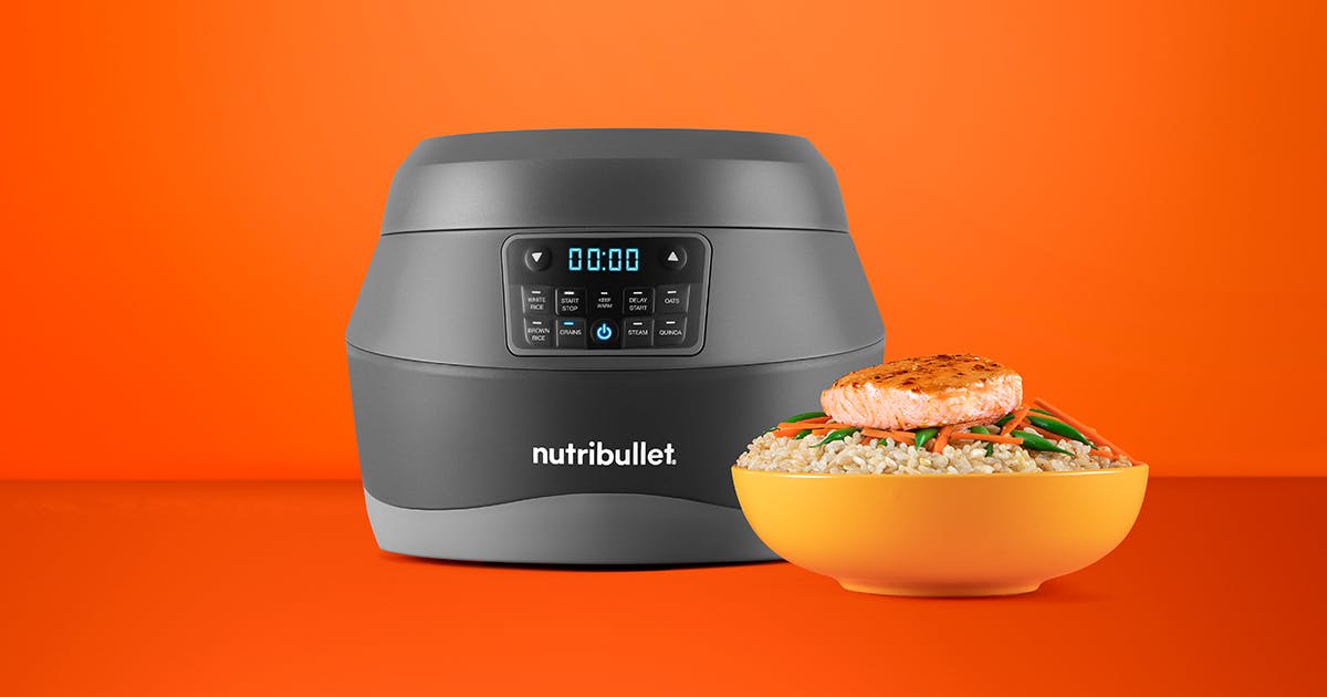 nutribullet EveryGrain Cooker, 11D x 11W x 9H & Immersion Blender –  Deluxe Set