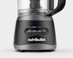 Product preview 6 of 8. Thumbnail of nutribullet® 7-Cup Food Processor black motor base with buttons for off, low, high and pulse against a white background