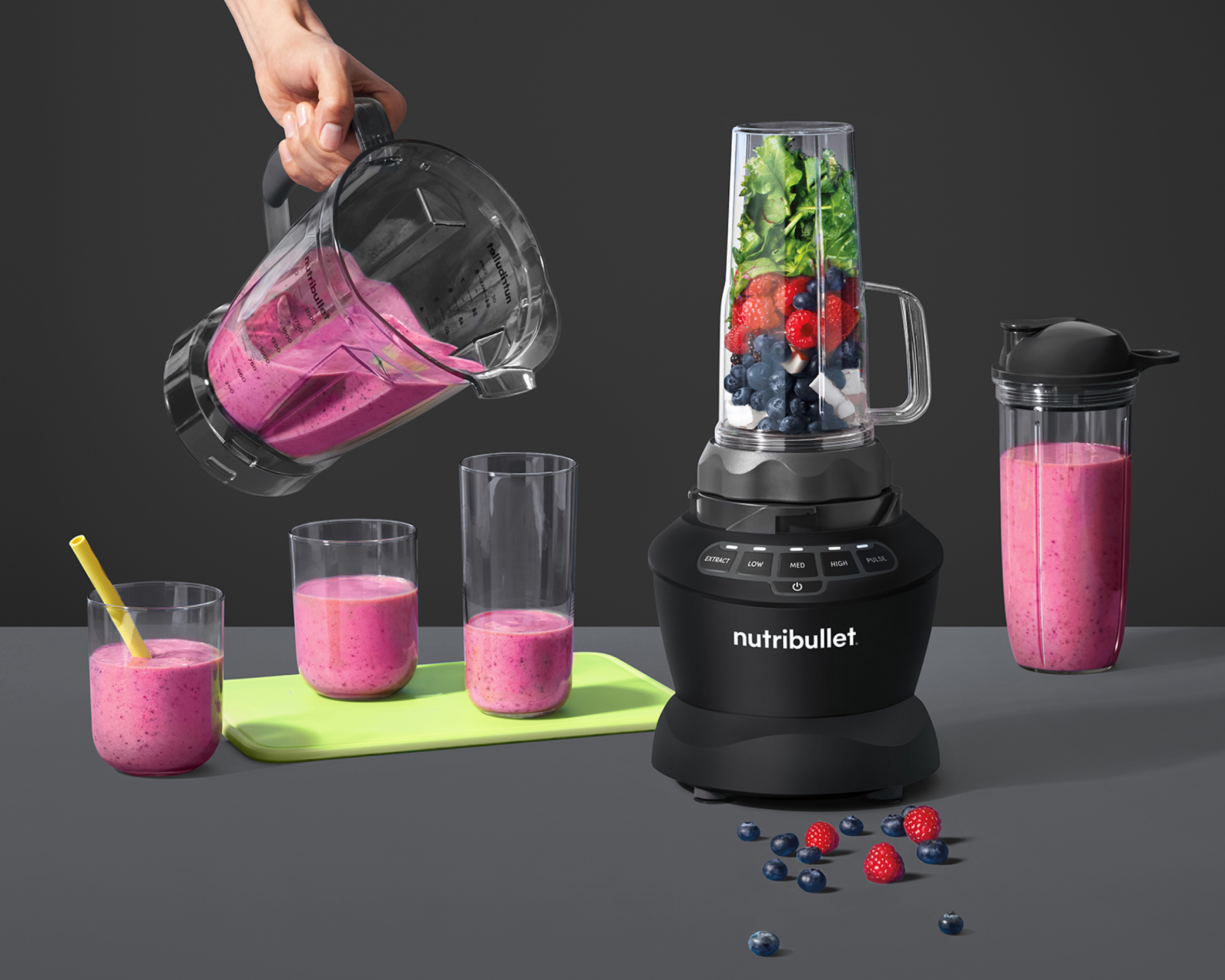 nutribullet 1200 Watt Large Capacity Full Sized 64 oz Blender