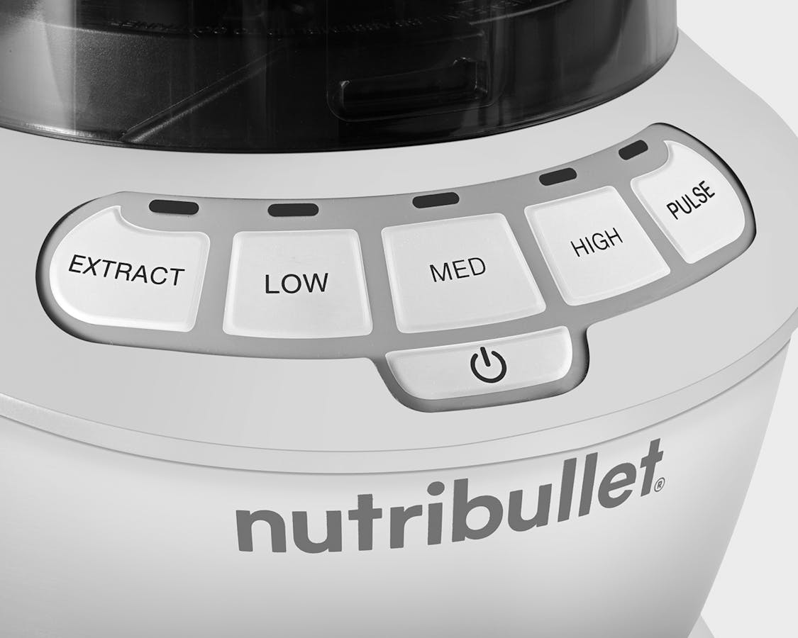 Nutribullet 1200 Watt Blender Combo with Single Serve Cups - Dark Grey