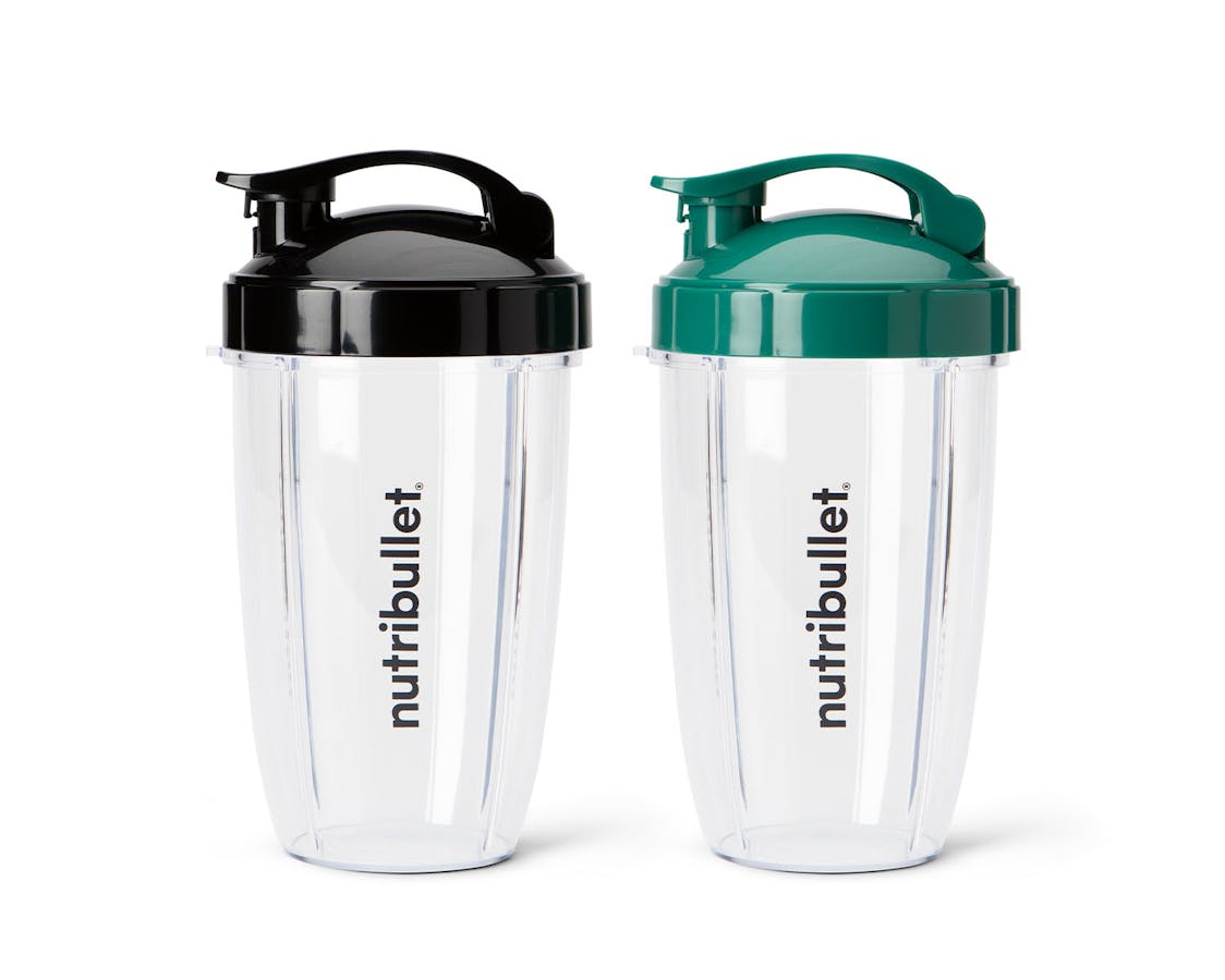 nutribullet® 24 oz ToGo Cups and colored fliptop lids