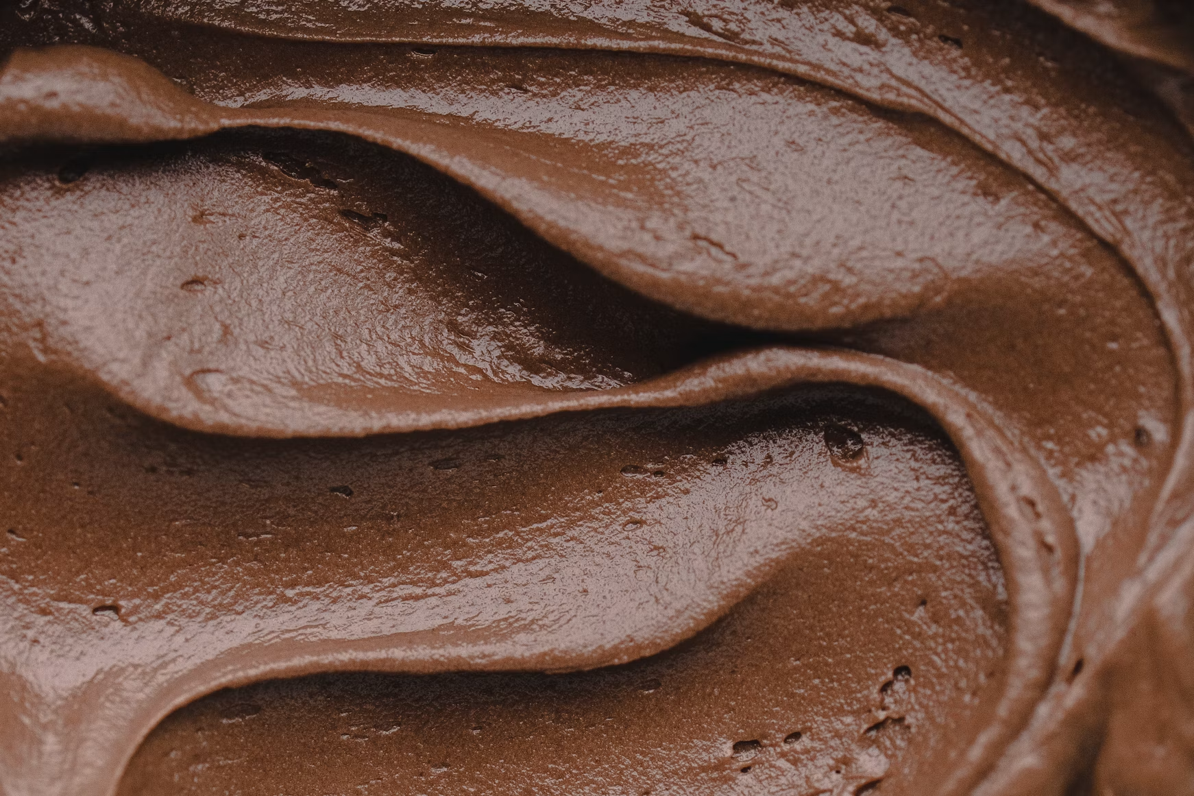 creamy chocolate gelato