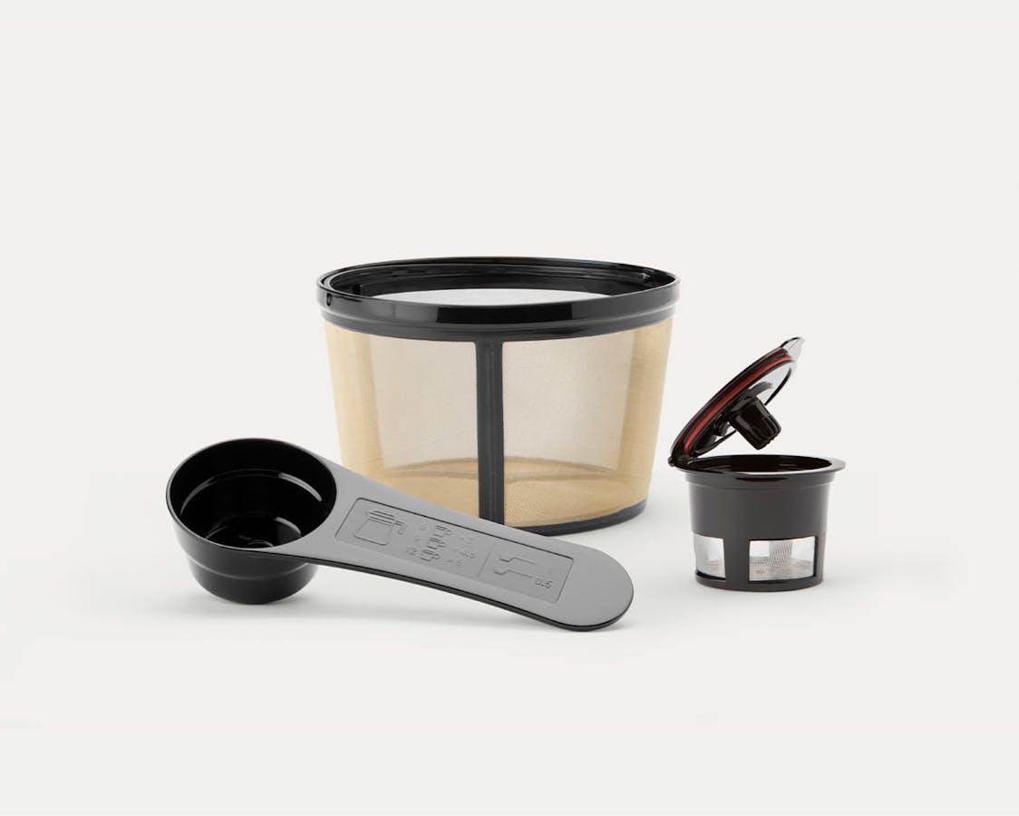 nutribullet® Brew Choice™ Pod + Carafe pods + ground coffee