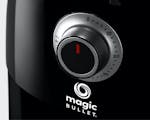 Product preview 7 of 9. Thumbnail of black air fryer numbered silver adjustment knob.
