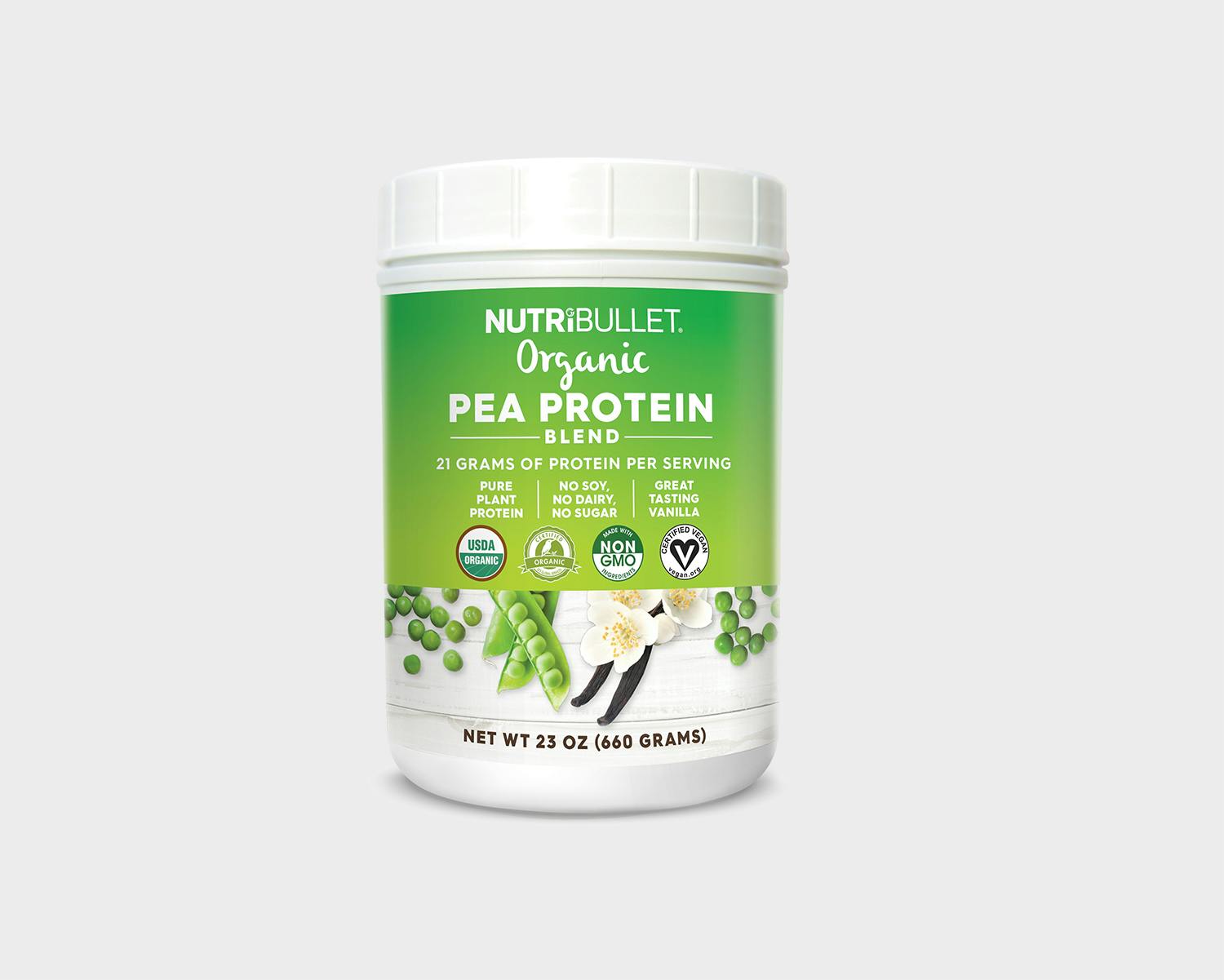 Organic Pea Protein Blend Tub NutriBullet