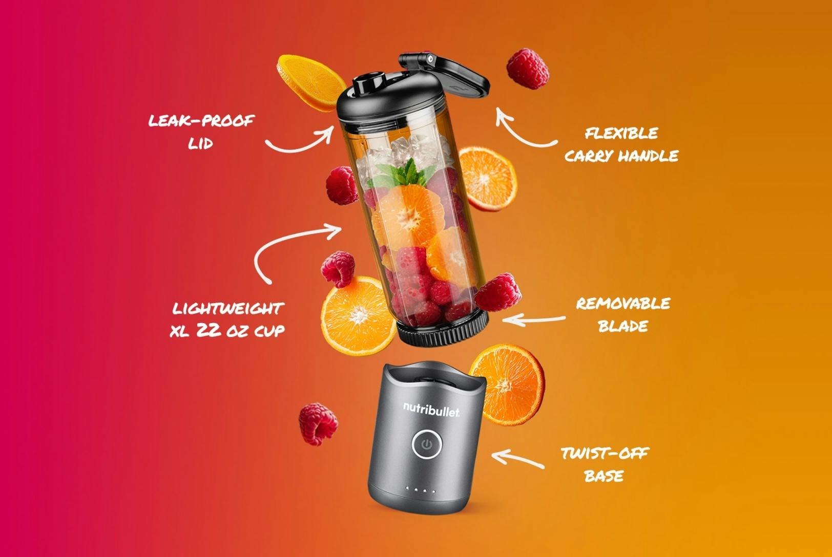 Meet the nutribullet Flex™ Portable Blender