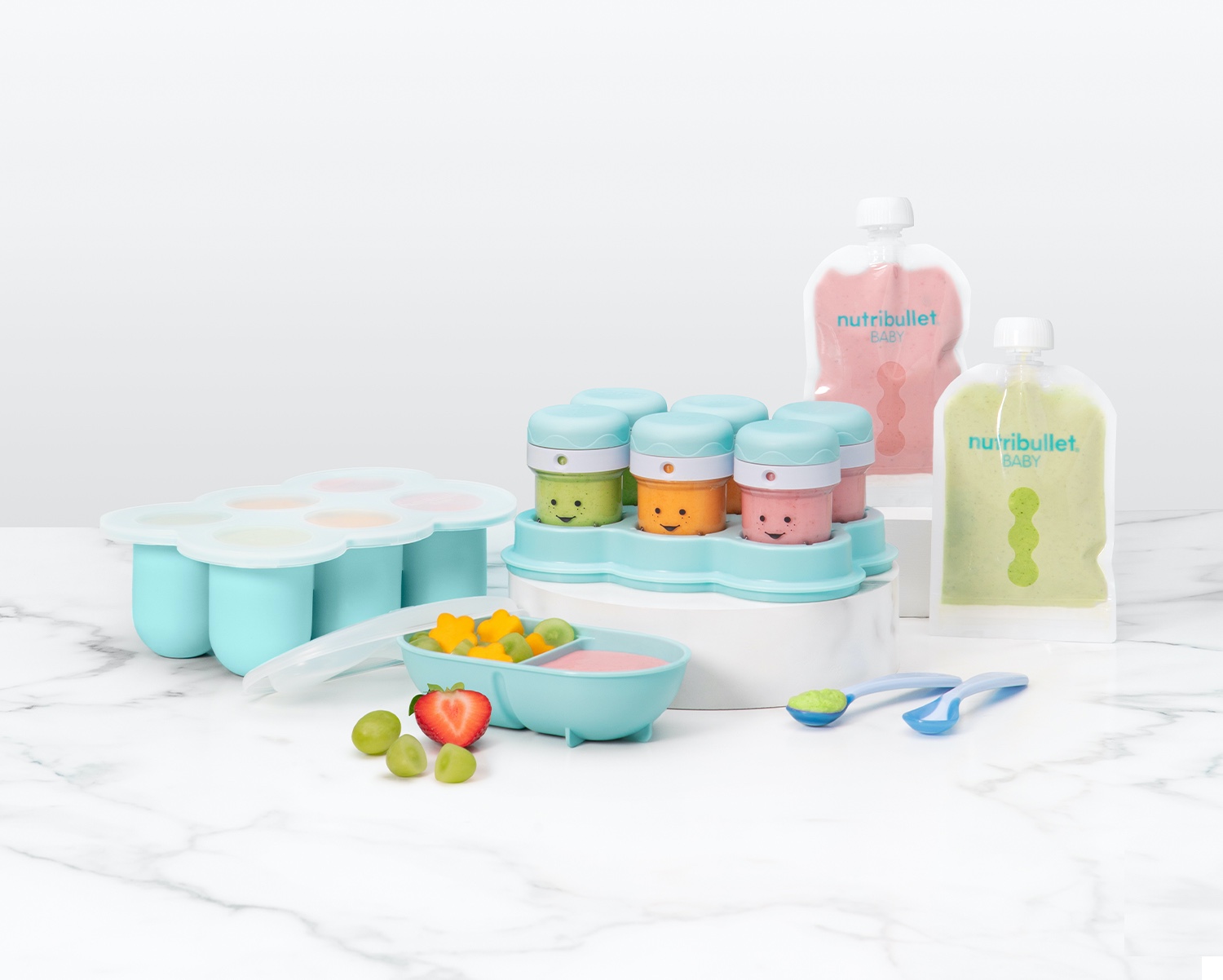 Nutribullet Baby & Toddler Meal Prep Kit: Baby Food Storage Accessories ...