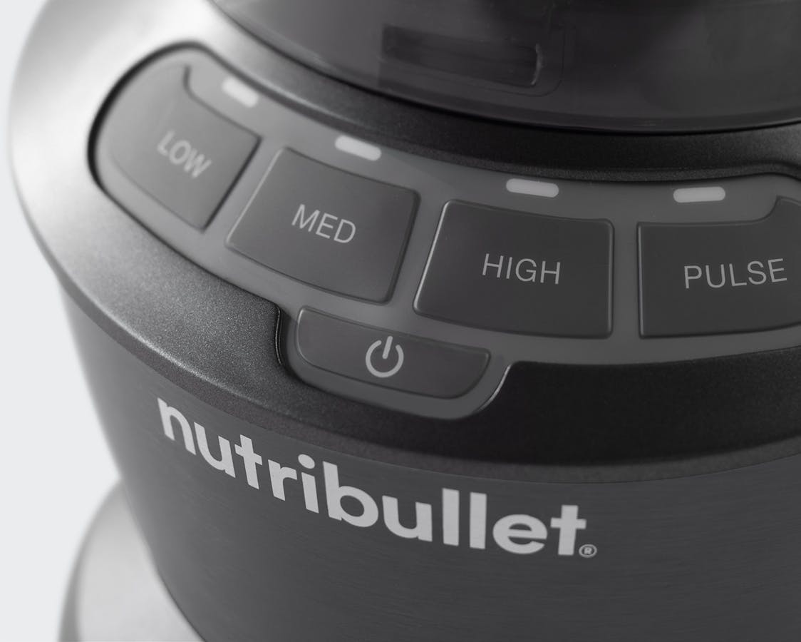 nutribullet Blender 1200 watt motor base close-up.