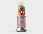 Product preview 1 of 7. Thumbnail nutribullet Rose Gold with fruit, vegetables and ice