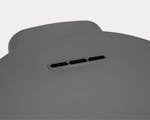 Product preview 5 of 9. Thumbnail of close up detail of gray EveryGrain Cooker vent on lid.