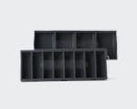 Product preview 7 of 7. Thumbnail juicer freezer trays on grey background. 