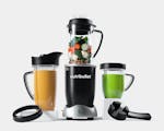 Product preview 2 of 6. Thumbnail nutribullet with SouperBlast Pitcher and 30 oz short cup on grey background.