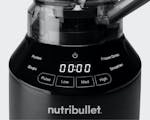 Product preview 4 of 8. Thumbnail of black nutribullet Smart Touch Blender touchscreen display with settings buttons and timer on white background.