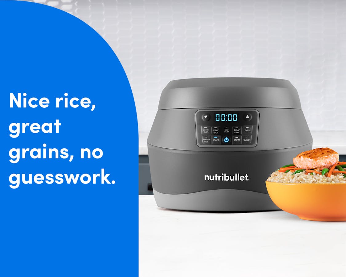 nutribullet EveryGrain™ Cooker rice cooker & beyond