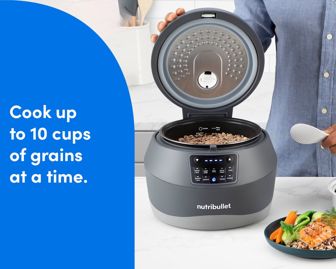 nutribullet EveryGrain™ Cooker rice cooker & beyond